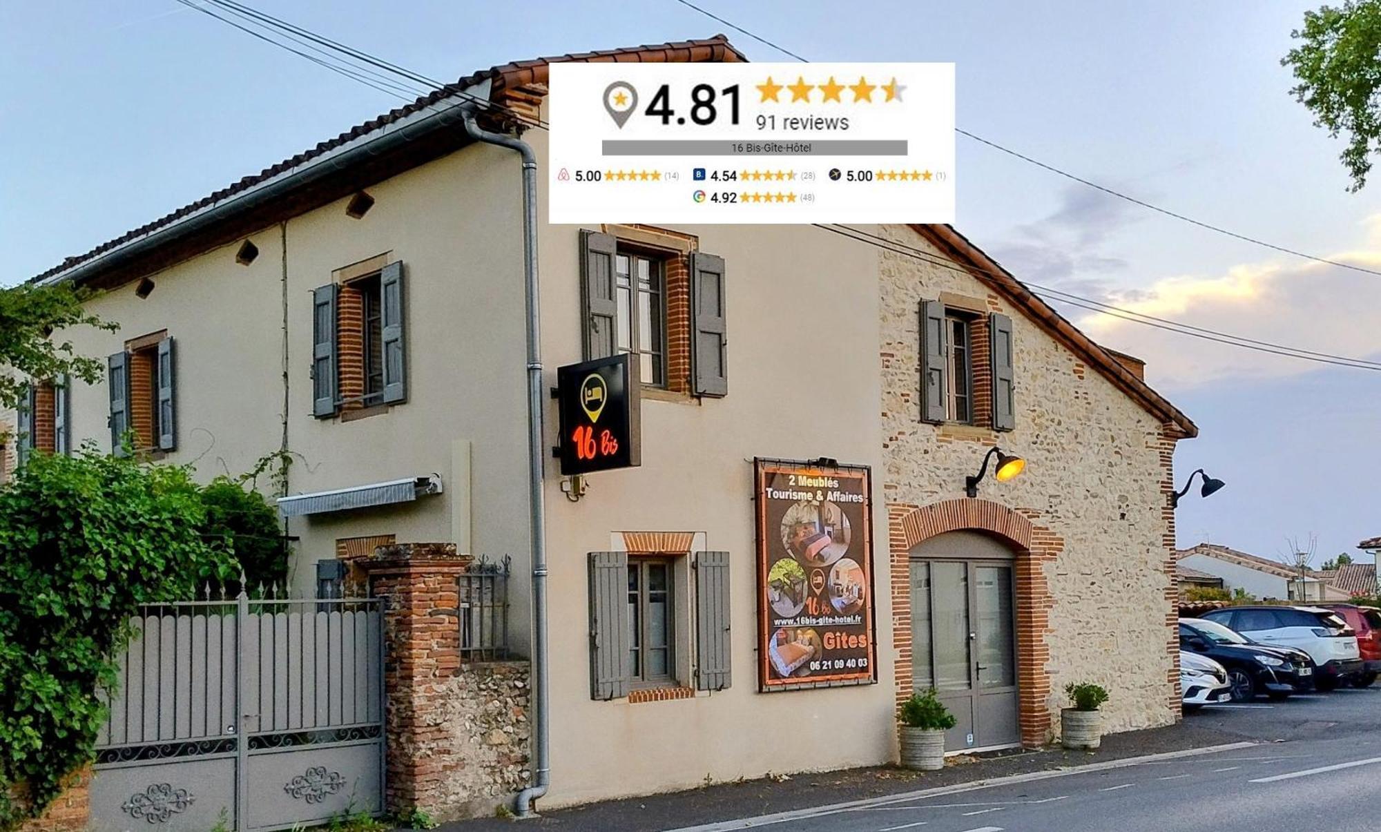 16 Bis-Gite-Hotel-Appartement Marssac-sur-Tarn Kültér fotó